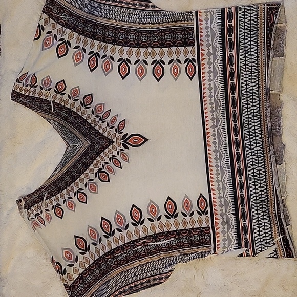 Simons Twik white shirt with pattern and lace M - Picture 2 of 8